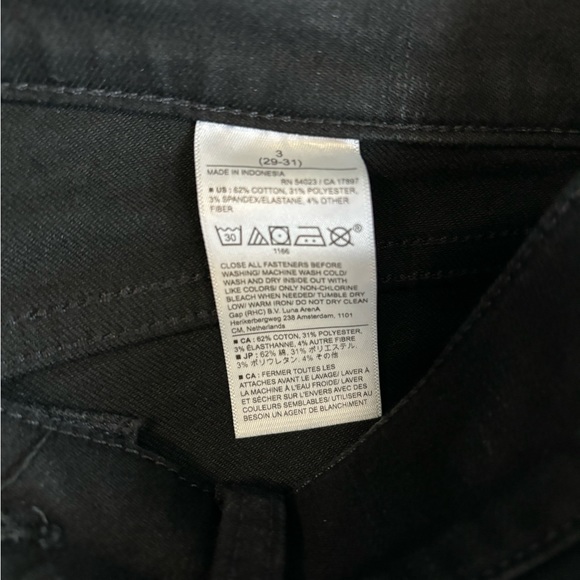 Like New Banana Republic Black Jeans - Picture 7 of 7